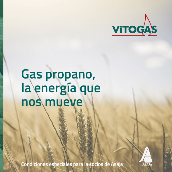 Acuerdo con VITOGAS con beneficios y condiciones especiales a socios ASAJA Huesca