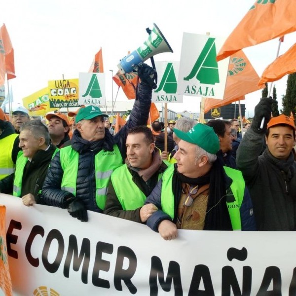 Aragón inaugura la agenda de manifestaciones a nivel nacional